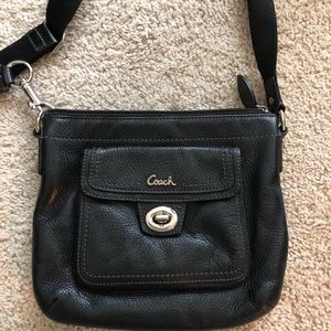 Coach black crossbody